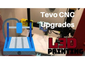nueva tevo cnc monta 2d art grabar actualización 3d print model - Mito3D