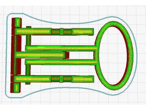 drucken-in-Teil handytab Halter tablet 3d print model - Mito3D