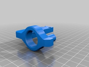 no compensadas hammershot tercera parte de la versión del cilindro juguete juego accesorios nerf blaster 3d print model - Mito3D