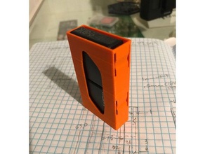 gopro boîtier de la batterie caméra support hero 5 6 7 3d print model - Mito3D
