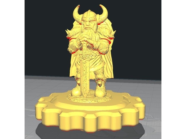 ender 3 viking extruder knob 3d printer accessories accessory creality miniature miniatures 3D print model - Mito3D