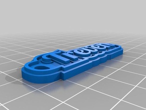 treven 2 Schlüsselanhänger angepasst 3d print model - Mito3D