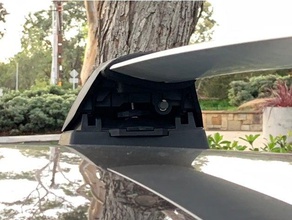 tesla whisperbar plate-forme de boucliers automobile 3d print model - Mito3D