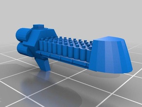 support fire ship 3d printing battlefleet gothic 3d print model - Mito3D
