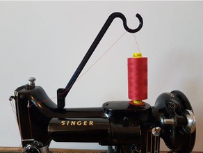 cantor pluma 221-222k thread de suporte diy a máquina costura spool 3d print model - Mito3D