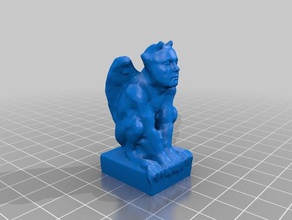 gargoyle raija scans replicas 3d print model - Mito3D