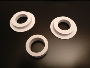 spool-Abstandhalter Halter ender3 cr-10 3 d Drucker - Zubehör filament-Spule reducer reel spool-adapter spool-Halter spool-mount spool-reducer 3d print model - Mito3D