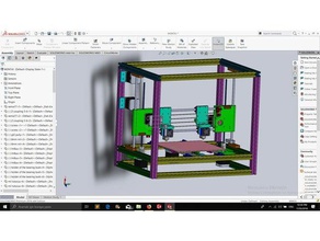 efso 3d v2 impressoras Impressora barra impresso 3d print model - Mito3D