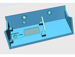 zonestar z6 cara de la placa 13 pulgadas con pantalla oled 3d impresora partes 3d print model - Mito3D