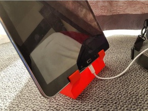 tablet st&aumlnder gadget apple cavezza ipad stand 3d print model - Mito3D