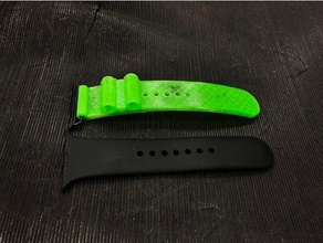 a apple assista sport banda airpod titular 3d impressão airpods faixa de relógio 3d print model - Mito3D