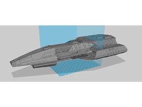 battlestar phoenix 3d impressão 3d print model - Mito3D