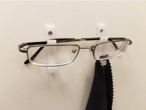 brillenhalter gadget male bagno occhiali da titolare halterung 3d print model - Mito3D