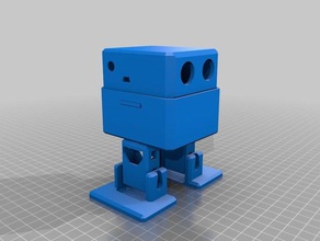 mi personalizados otto diy+ arduino bluetooth robot fácil 3dprint la robótica 3d print model - Mito3D