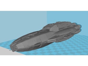 battlestar achilies 3d printing 3d print model - Mito3D