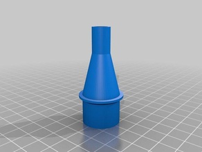 mon personnalisés tuyau d'aspiration de l'adaptateur pièces 3d print model - Mito3D