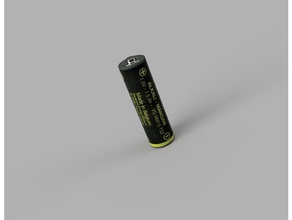 aa batteria di misura cad schizzo formazione i contenitori aaa caso titolare 3d print model - Mito3D