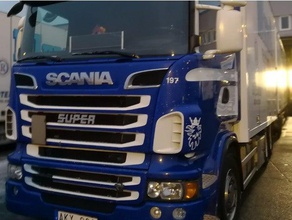 scania super insignia de la automoción el rey carretera retro camión camiones 3d print model - Mito3D