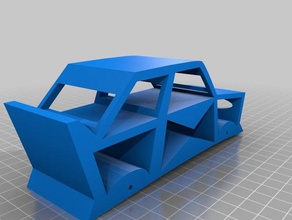 pinewood derby-stock-car-racer Fahrzeuge 3d print model - Mito3D