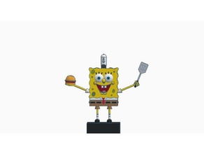 spongebob 3d drucken 3d print model - Mito3D