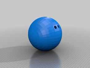 mon personnalisés 11 scalebowling balle sport à l'extérieur 3d print model - Mito3D