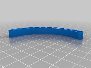 mon personnalisés poutres courbes lego technic la construction jouets 3d print model - Mito3D