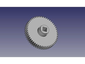 neato botvac 85d wheel drive gear 3d printing replacement part 3d print model - Mito3D