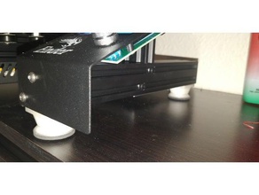 creality ender 3 pies 3d de la impresora accesorios 3d print model - Mito3D