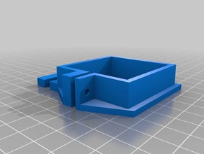 hypercube saintflint extruder mount v2 3d printer accessories 2020 bowden holder nema17 3d print model - Mito3D
