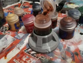 citadel washes mount hobby 40k paint games workshop 3d print model - Mito3D