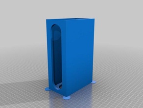 monitor stand 1 slotted drawer box other customized 3d print model - Mito3D