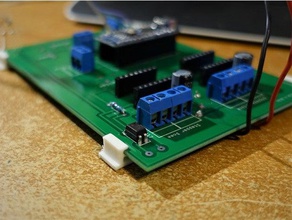 pcb titolare l'elettronica montaggio su 3d print model - Mito3D