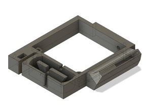 partfanmount 3d Drucker Teile anycubic i3 mega Teil fan 3d print model - Mito3D