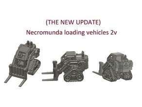 necromunda loading vehicles 2v 3d printing 28 mm 28mm 40k 40k warhammer dxsus miniature miniature 28mm warhammer40k warhammer 40k wh40k