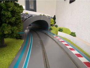 il tunnel stradale altri 3d print model - Mito3D