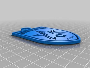 fc estrelas logotipo 3d impressão 3d print model - Mito3D