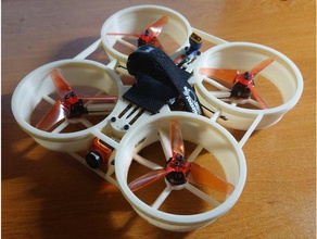 quad effectif de 3 pouces fpv rc des véhicules drone quadricoptère 3d print model - Mito3D