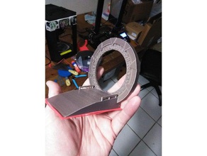 stargate no supports other scifi sg-1 3d print model - Mito3D