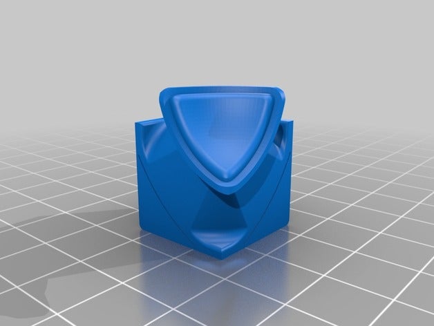 speedcube mecânico de brinquedos quebra-cabeça rubiks cube sinuoso 3D print model - Mito3D