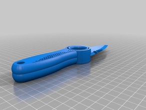 subnautica inspiriert Messer durchsucht Replikate prop 3d print model - Mito3D