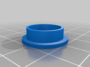 daisy spinner ring 2 rings customized 3d print model - Mito3D
