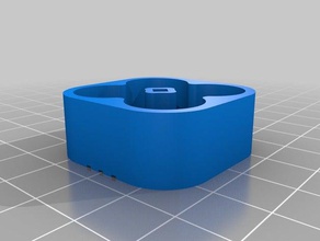4x4 bateria aa caso magnética recipientes personalizado 3d print model - Mito3D