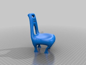 cadeira maximus coleção modelo móveis 3d print model - Mito3D