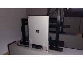 surface book vertical stand computer 3d print model - Mito3D