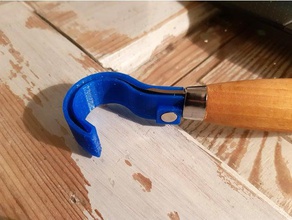 hookknife guaina morakniv erik gelo 162 parti la scultura gancio coltello tagliuzzare 3d print model - Mito3D