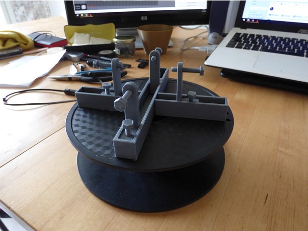 &eacutetau tabella altri sfaccettate filamento portatile 3D print model - Mito3D