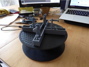 &eacutetau table d'autres bobine filament portable 3d print model - Mito3D