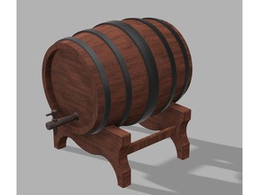 bar barrel tap model furniture pub 3d print model - Mito3D