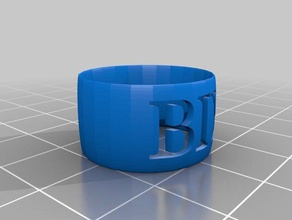 believe yourself ring rings 3d print model - Mito3D