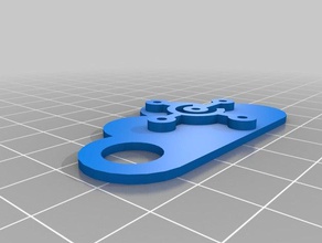 bc cloud office keychain keyring 3d print model - Mito3D